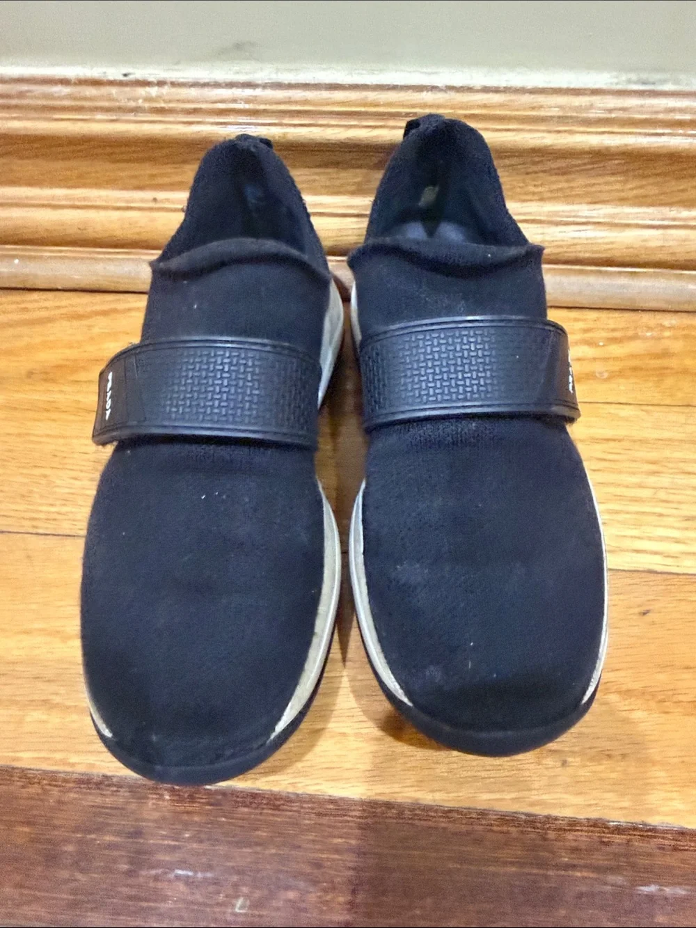 Prada Boys Black Slip-On Knit Sneakers